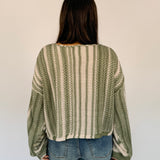 Viola Mixed Stripe Sweater