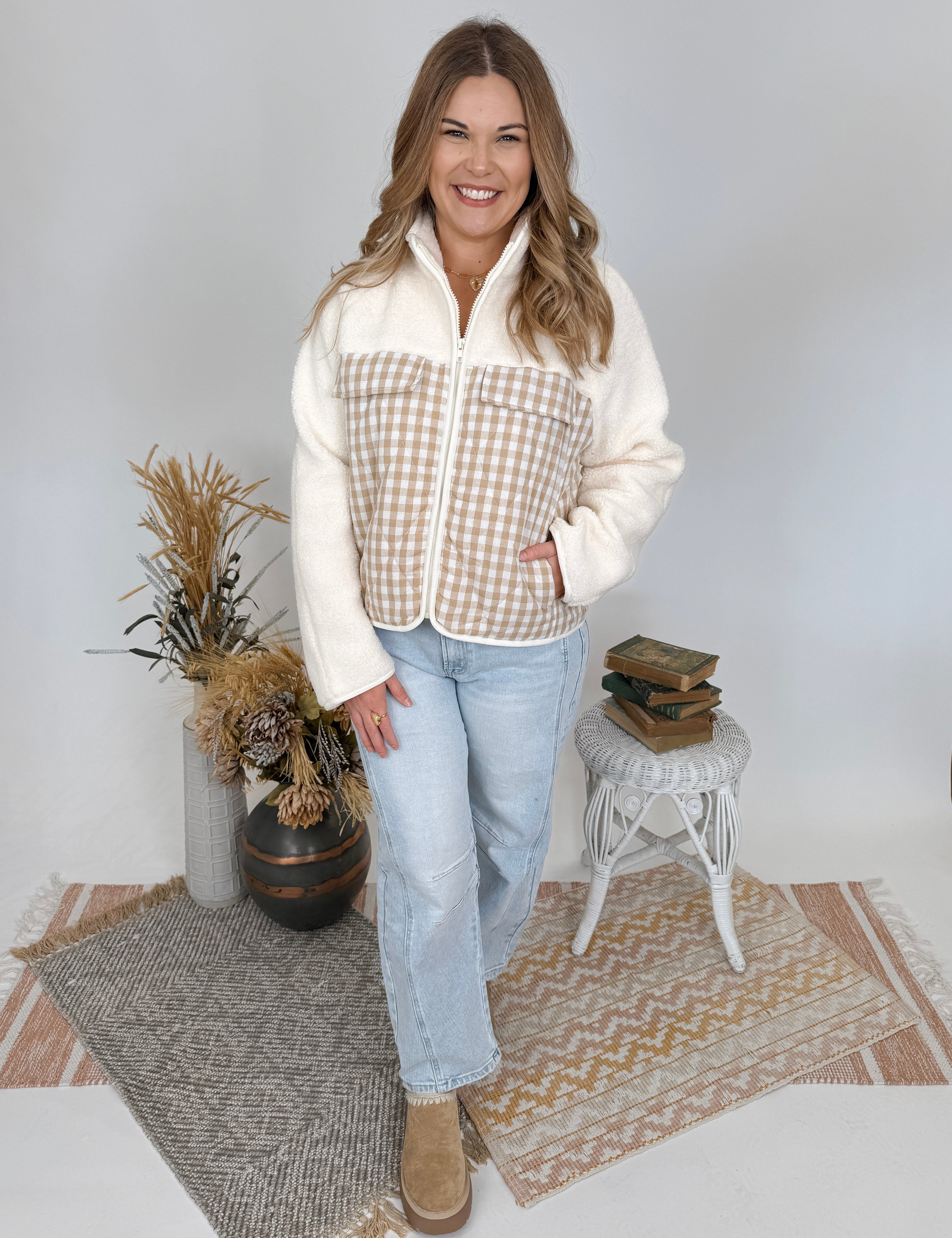 Parker Gingham Jacket