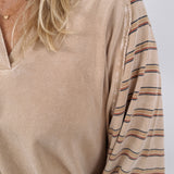 Espresso Yourself Striped Top