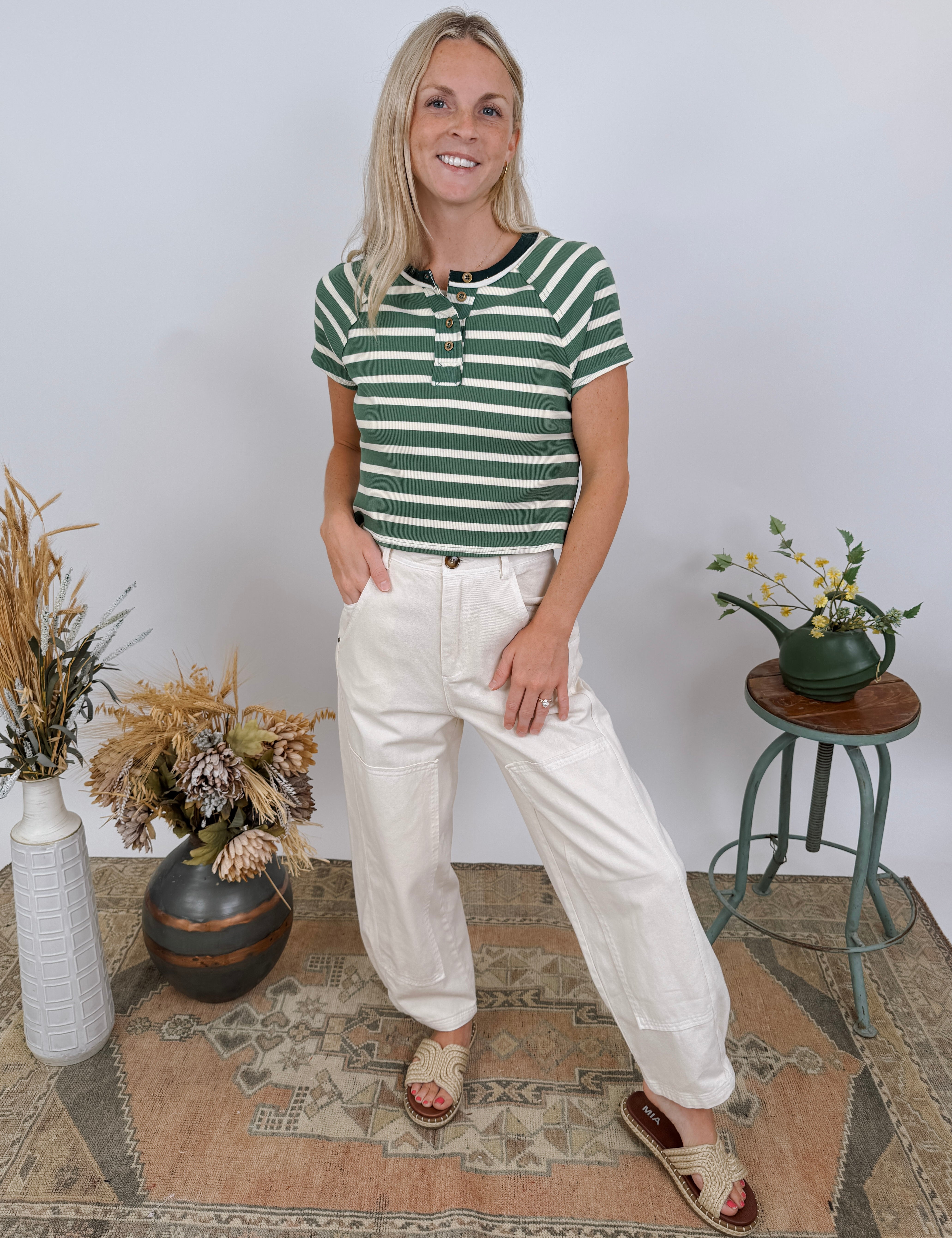 Lily Ann Striped Tee
