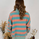 Flora Lee Striped Sweatshirt