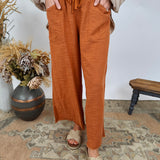 Carter Frayed Hem Pants