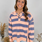 Flora Lee Striped Sweatshirt
