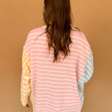 Cleo Color Block Sweater