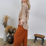 Espresso Yourself Striped Top