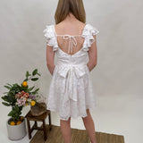Miss to Mrs. Ruched Mini Dress