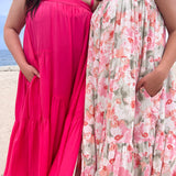 Bloom Brightly Tropical Maxi Dress