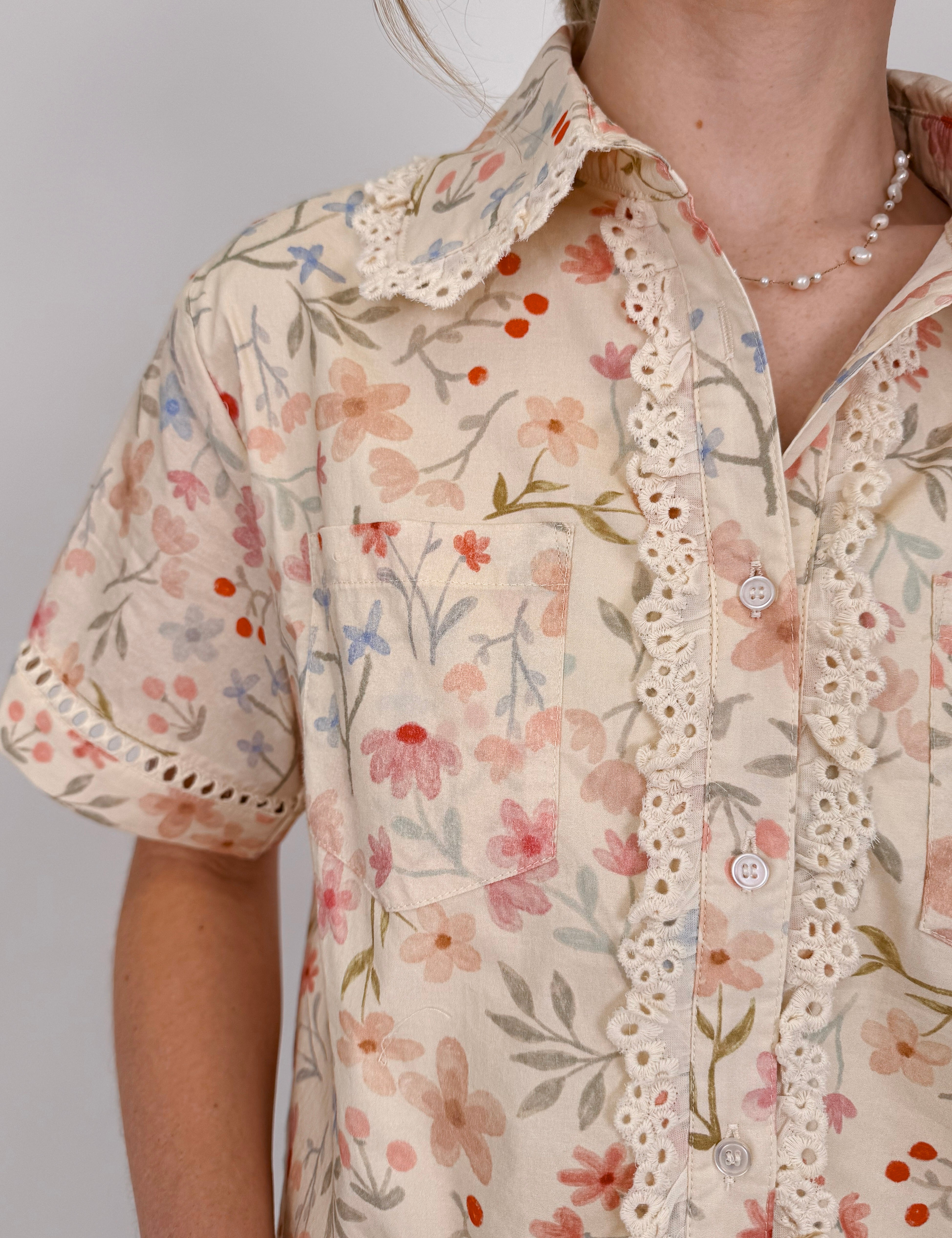 The Ruthie Multi Print Blouse