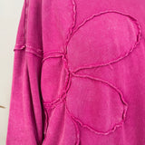 Lillian Flower Patch Sweatshirt