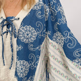 Presley Patchwork Patterns Top