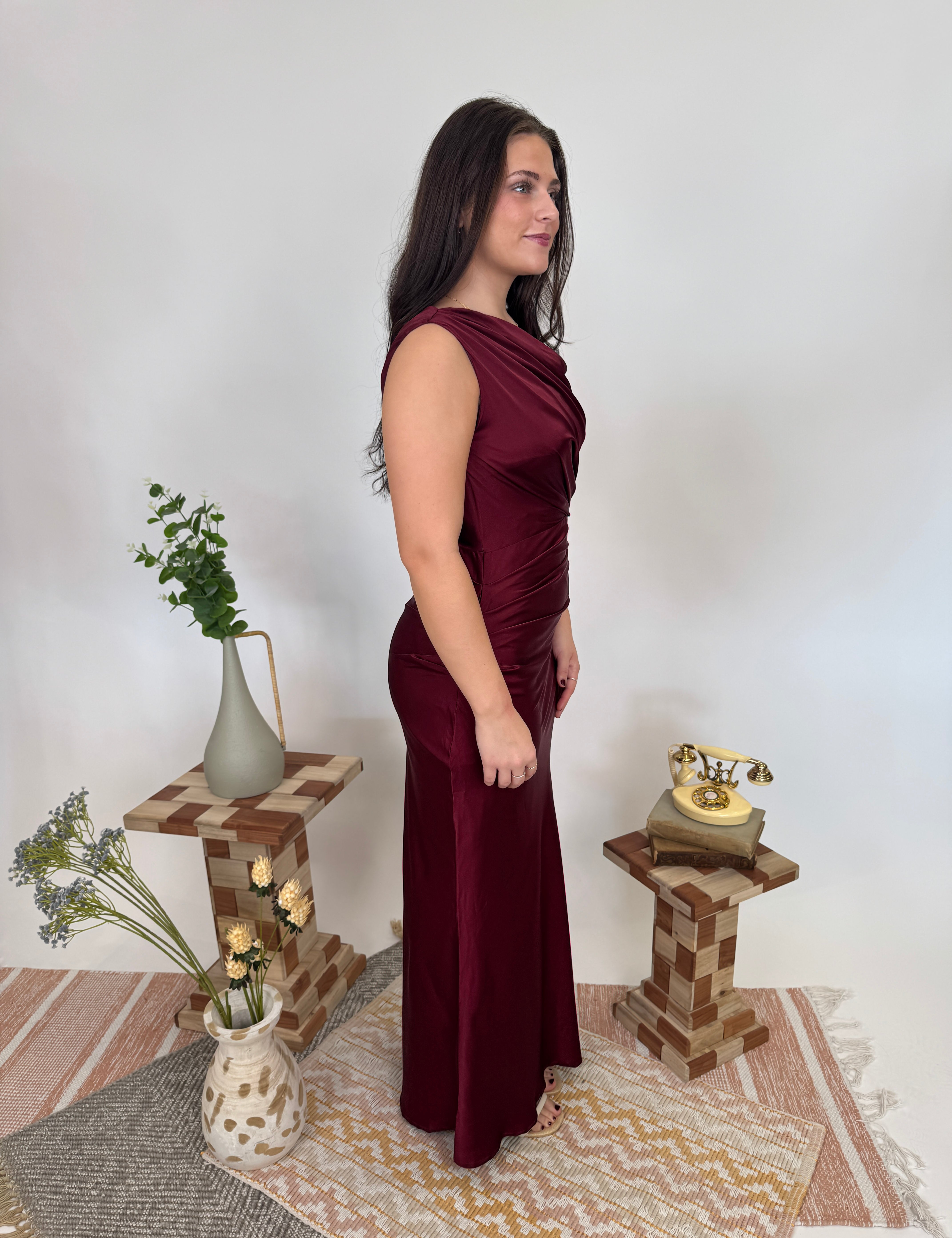 Holly One Shoulder Maxi Dress