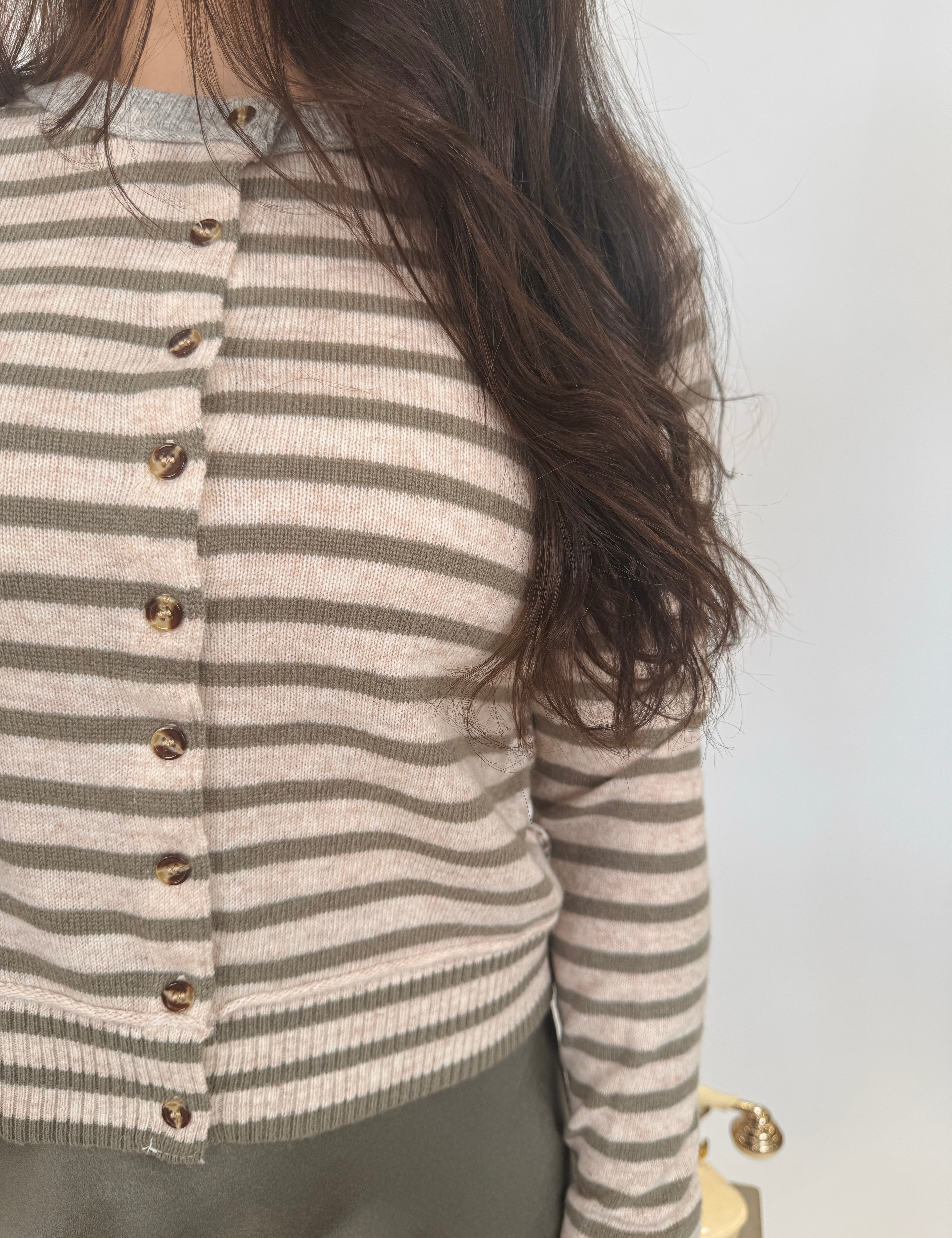 Tori Striped Cardigan
