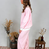 Kristi Striped Sweat Set