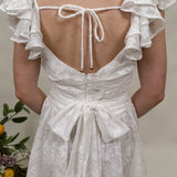 Miss to Mrs. Ruched Mini Dress