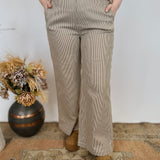 Press On Striped Pants