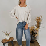 Roxie Mineral Wash Tee