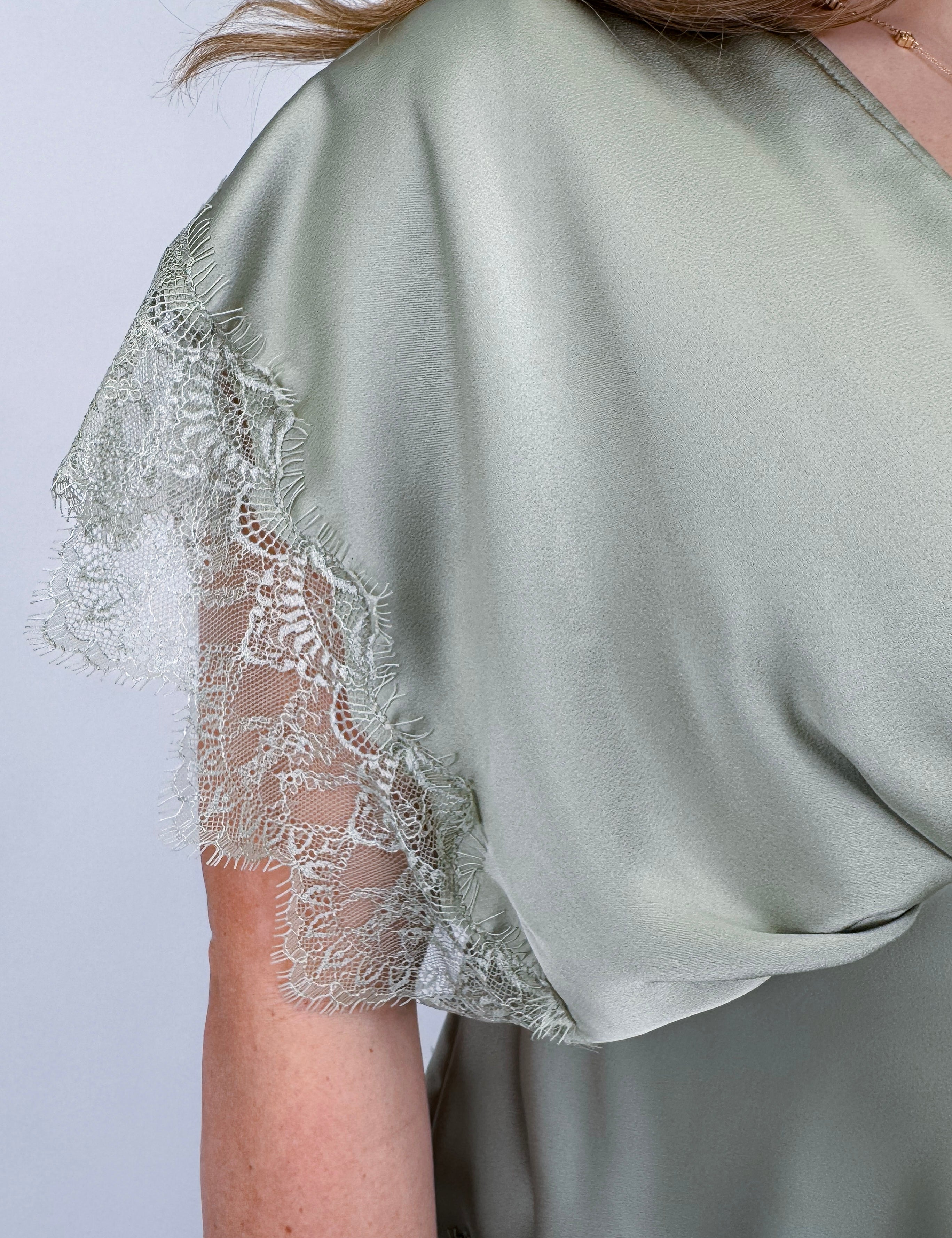 Touch Of Grace V-Neck Blouse