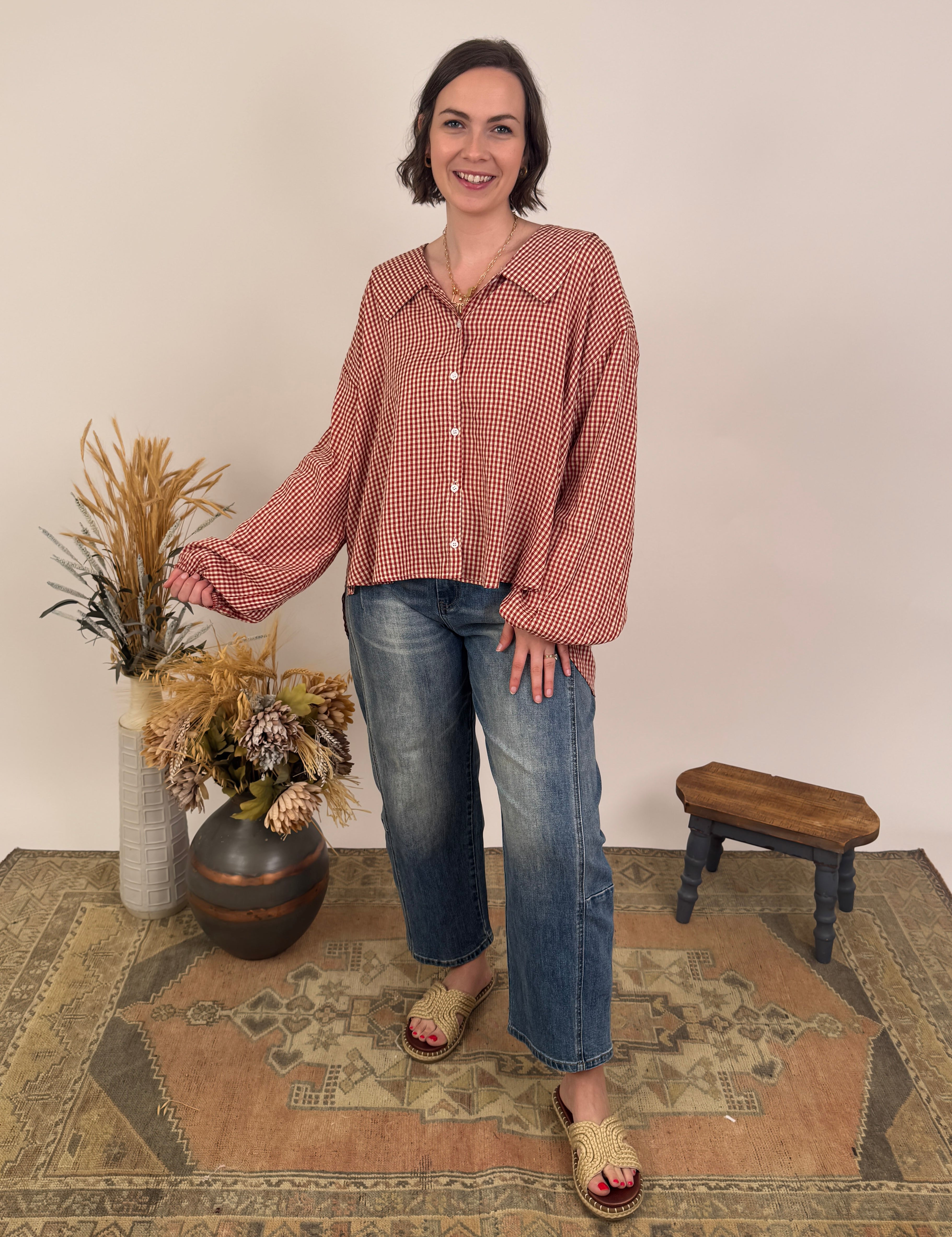 Nashville Button Up Blouse