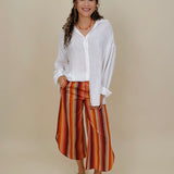Never Better Button Up Blouse in crisp white with button front — Paper Doll