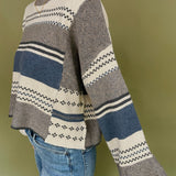 Nonnie Multi Pattern Sweater