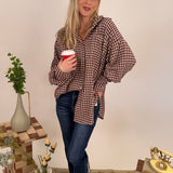 Anna Kate Button Up Top