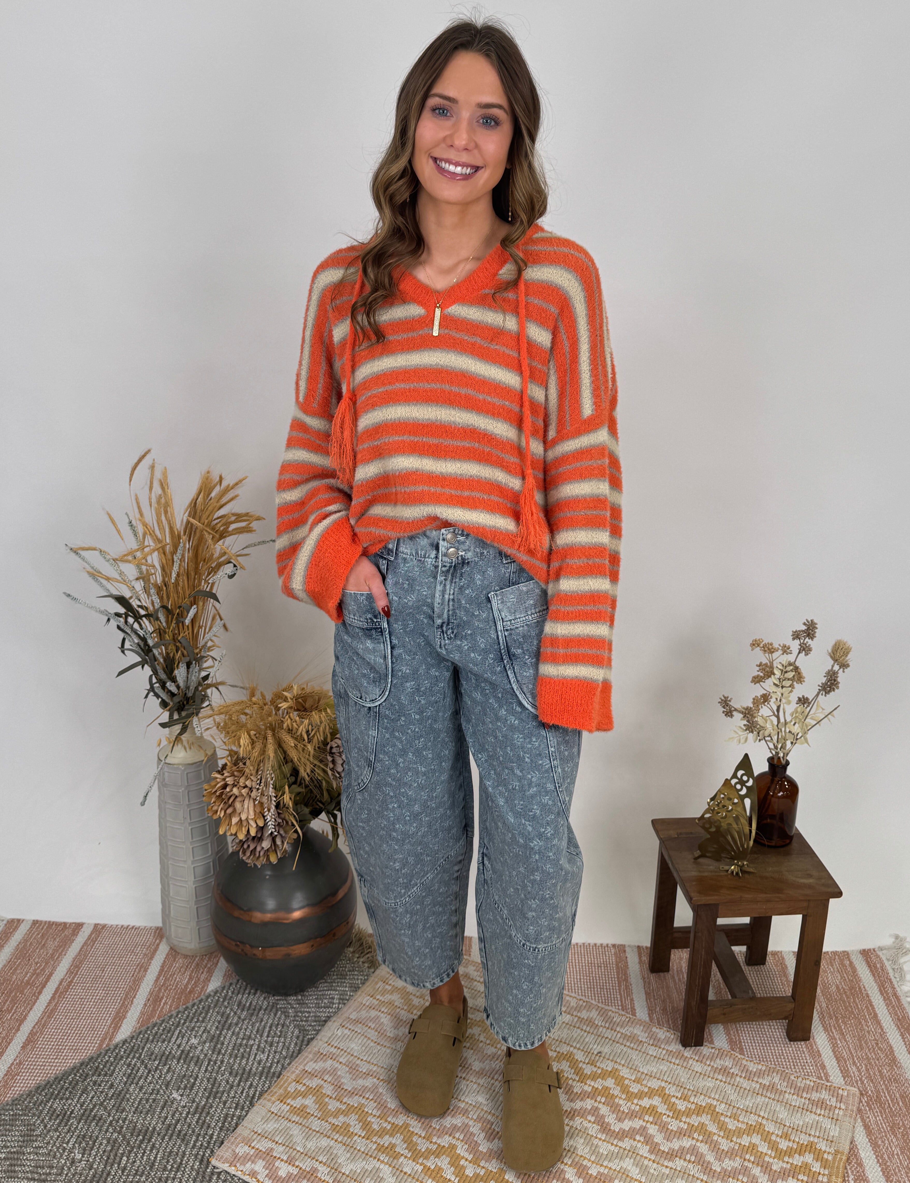 Ellie May Floral Barrel Pant