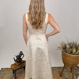 See It Through Flare Midi Dress