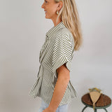 Find Peace Button Up Top