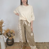 At Every Turn Patchwork Pants