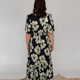 New Life Collared Button Up Maxi Dress