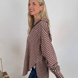 Anna Kate Button Up Top