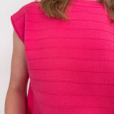 High Standards Striped Sweater Vest