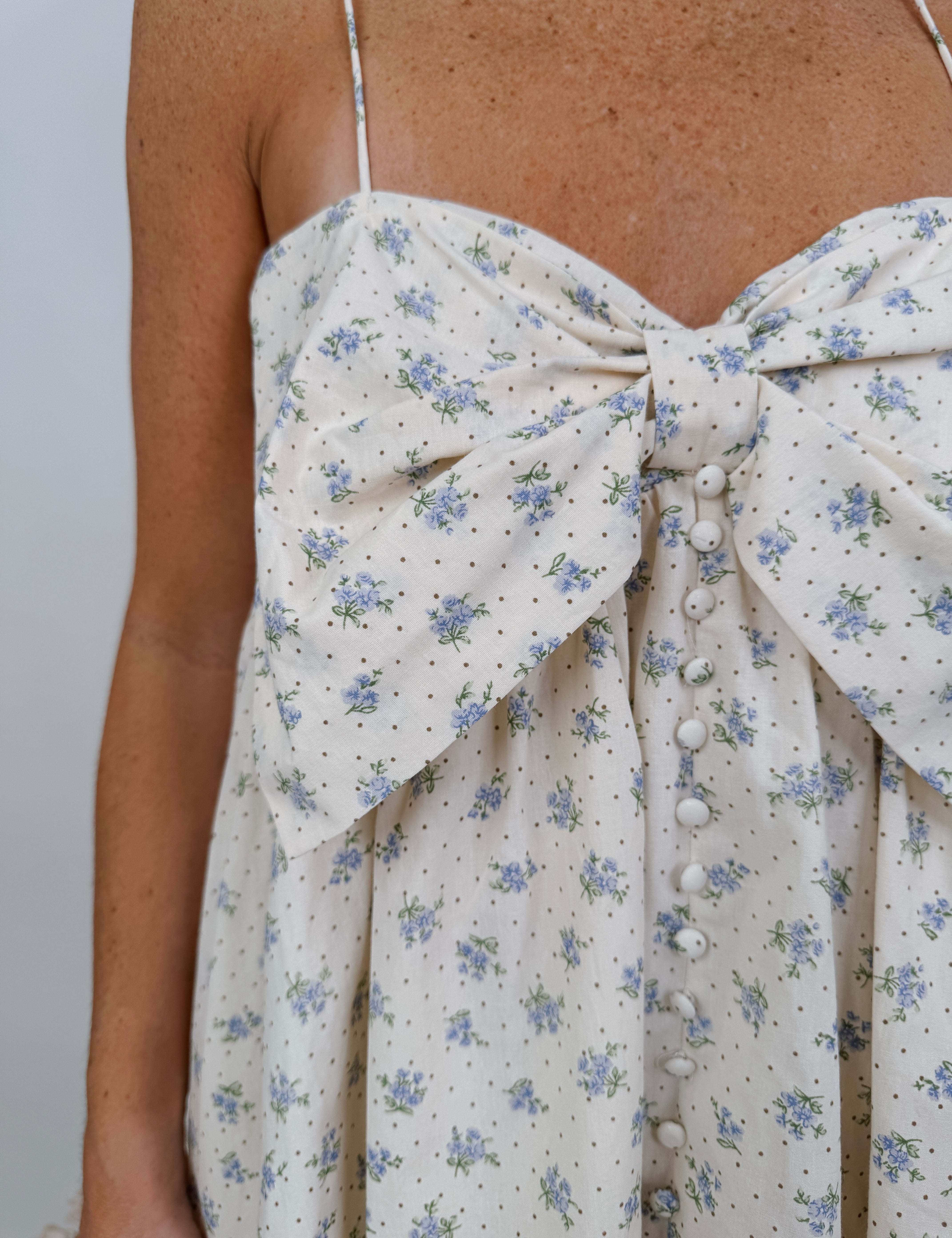 Julianna Woven Floral Dress