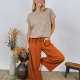 Espresso Yourself Striped Top