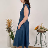 Annie Denim Midi Dress