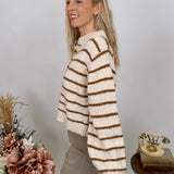 In Retrospect Striped Cardigan