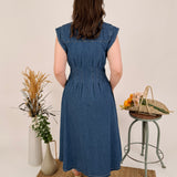 Annie Denim Midi Dress