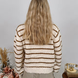 In Retrospect Striped Cardigan