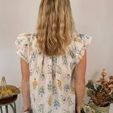 Sprout & About Floral Blouse