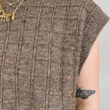 Nylah Textured Pattern Sweater