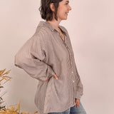 Selah Striped Oversized Top