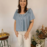 Jada Crop Wide Jeans