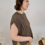 Nylah Textured Pattern Sweater