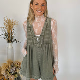 Victoria Denim Romper