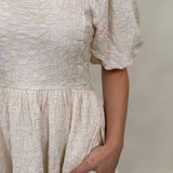 Divine Joy Scallop Hem Mini Dress