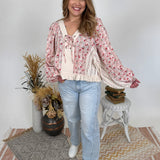 Presley Patchwork Patterns Top