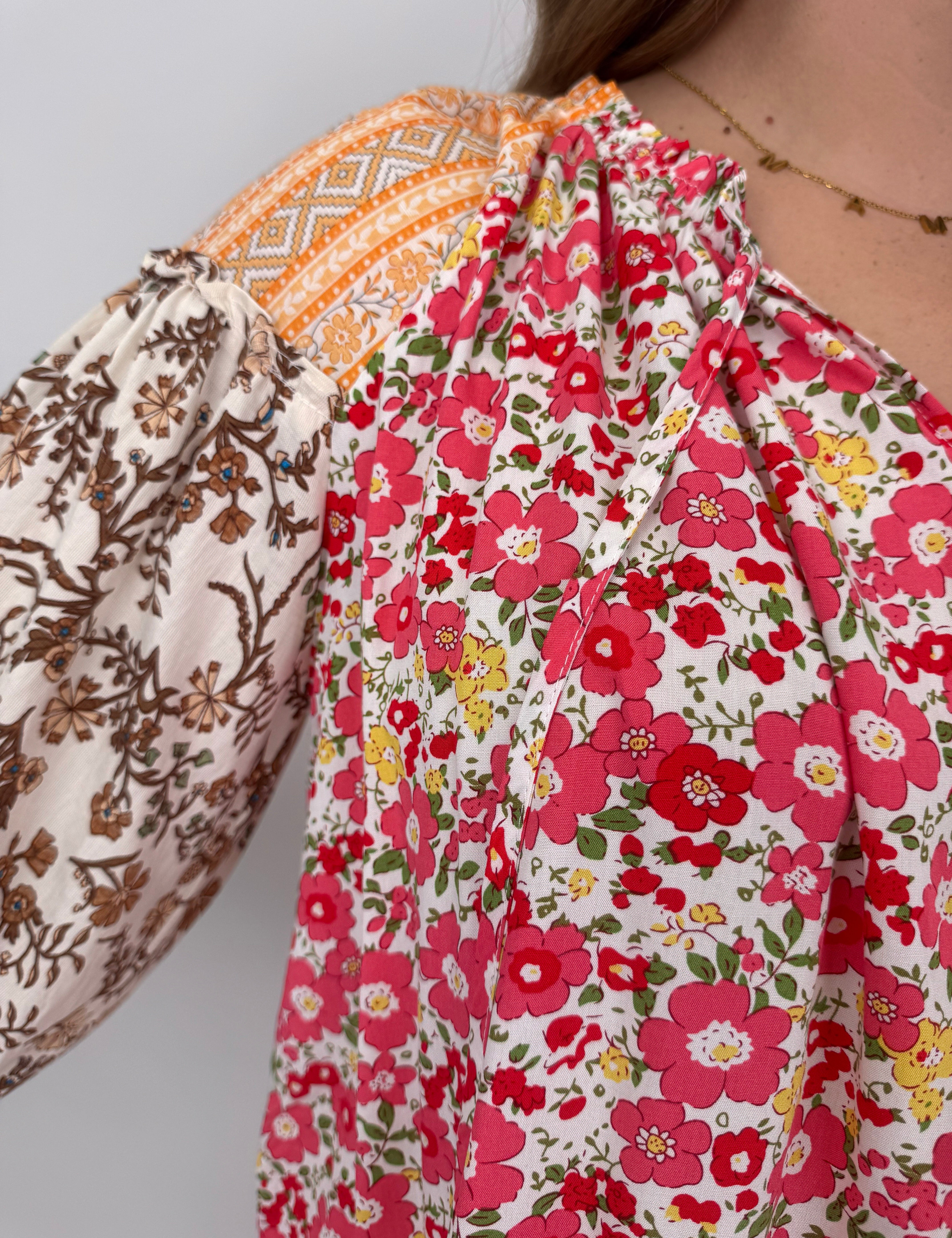 Polly Multi Print Top