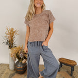 Carter Frayed Hem Pants