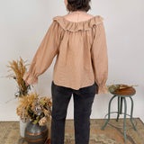 Not For Long Gingham Blouse