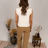 Cheryl Knit Rib Vest